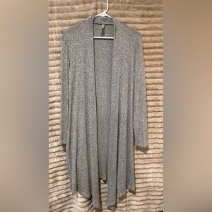 PerSeption Concept Heather Gray Cardigan